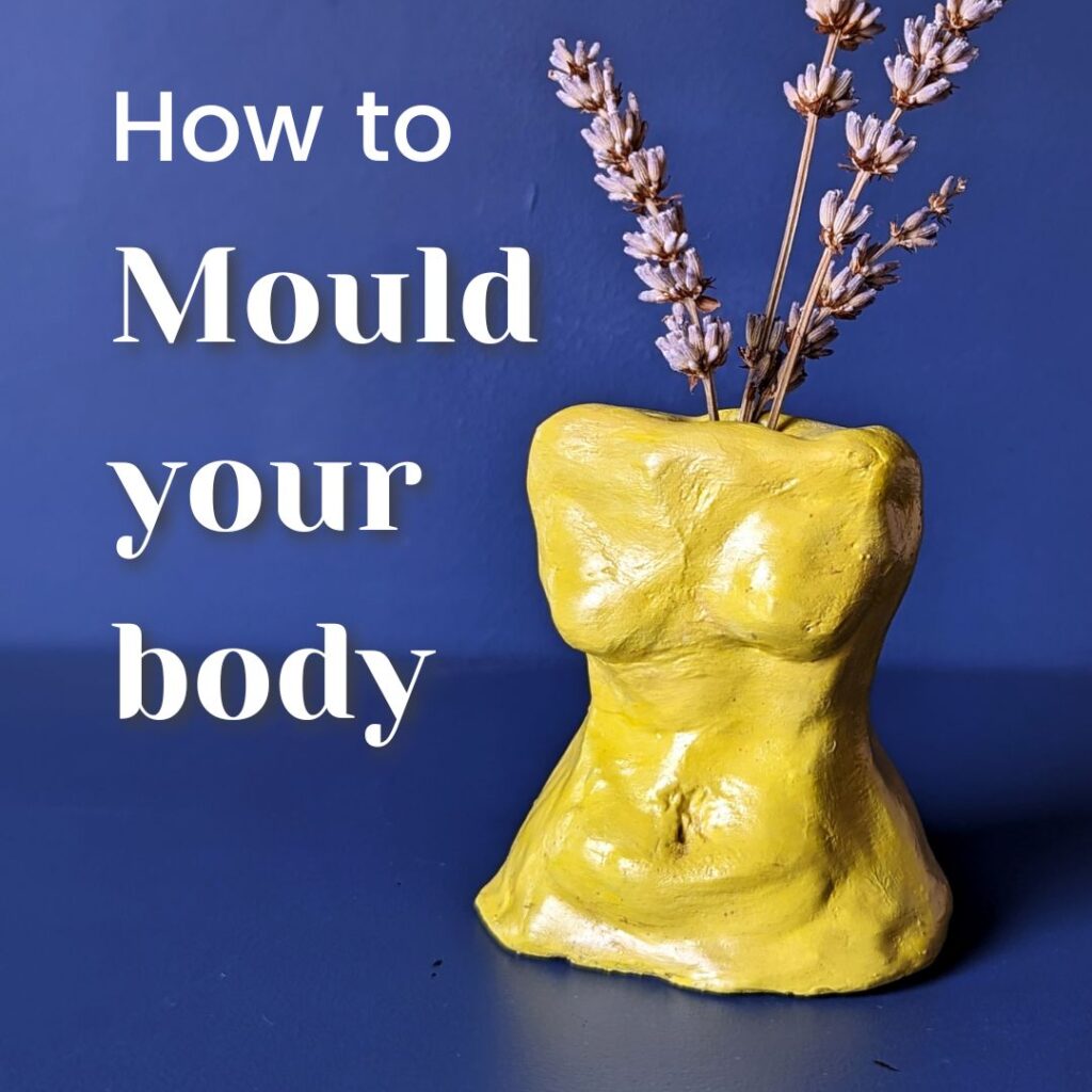How to mould your body using air drying clay, using creativity to help with body image.